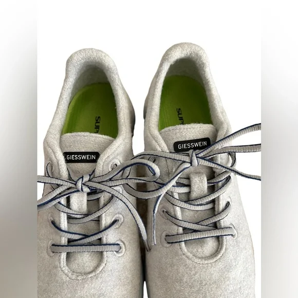Giesswein Merino Wool Runners Light Gray Women’s Size EU 39 US 8 Sneakers - Picture 7 of 7